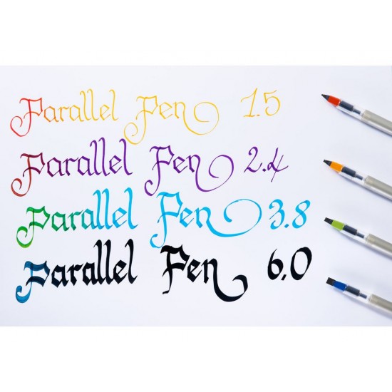 Parallel Pen - Stilou - Roşu - 1.5 mm
