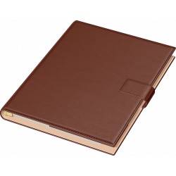 ORGANIZER NOVASKIN A4 6 INELE / COGNAC