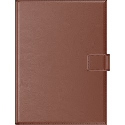 ORGANIZER NOVASKIN A4 6 INELE / COGNAC