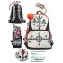 RUCSAC ETHNO CANVAS GRI-NEGRU COMP LAPTOP PIGNA