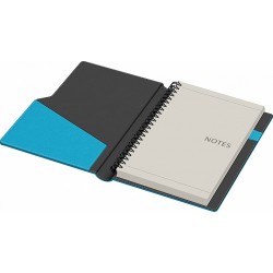 AGENDA A5 ULTRA CU SPIRALA / SKY BLUE