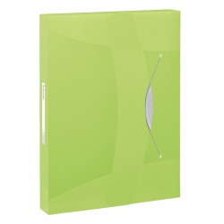 Mapa Jumbo Din Plastic Cu Elastic Vivida Esselte, Verde