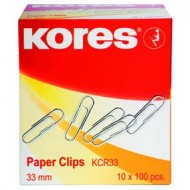 AGRAFE DE BIROU METALICE KORES