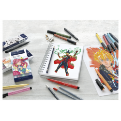 Set Comic Illustration 15 Piese Faber-Castell