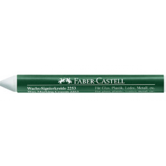 CREION CERAT 2253 SUPRAFETE LUCIOASE ALB FABER-CASTELL