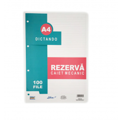 Rezerve caiete mecanice A4 Dictando