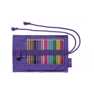 Rollup 20 creioane colorate Sparkle +1 Creion Sparkle + accesorii Faber-Castell