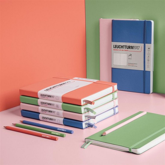 Caiet A5 Coperta Rigida PASTEL Leuchtturm1917 liniatura PUNCTATA