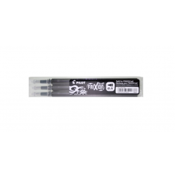 Rezerva Roller Pilot Frixion Point, 0.5 mm, Negru, 3 Buc/Set