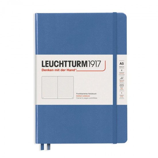 Caiet A5 Coperta Rigida PASTEL Leuchtturm1917 liniatura PUNCTATA