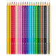 Set Cadou 20 Creioane Colorate Sparkle + Ascutitoare Sleeve Faber-Castell Set Cadou 20 Creioane Colorate Sparkle + Ascutitoare Sleeve Faber-Castell