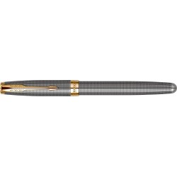 ROLLER PARKER SONNET ROYAL CHISELLED SILVER GT