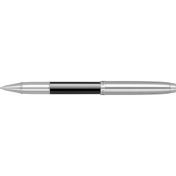 SHEAFFER 100 ROLLER / GLOSSY BLACK & BRUSHED CHROME NT