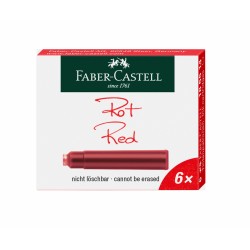 Cartuse cerneala mici 6buc/Cutie FABER-CASTELL