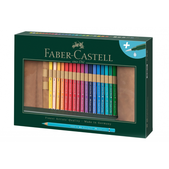 Rollup 30 Creioane Colorate A.Durer & Accesorii Faber-Castell