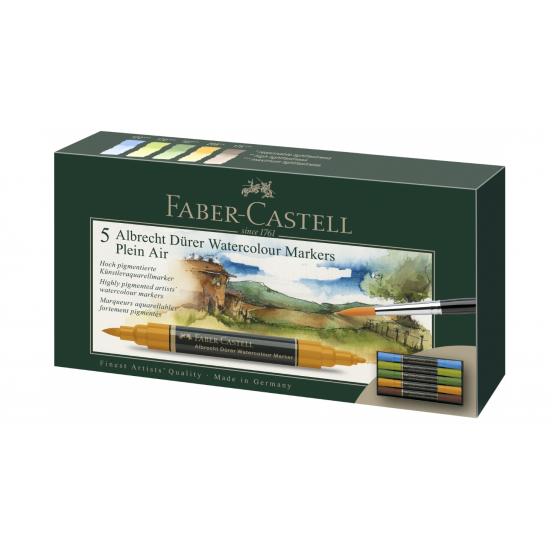 Set 5 Markere Solubile Peisaj A.Durer Faber-Castell