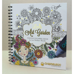 CARTE DE COLORAT PENTRU ADULTI LORI GARDEN WOODS