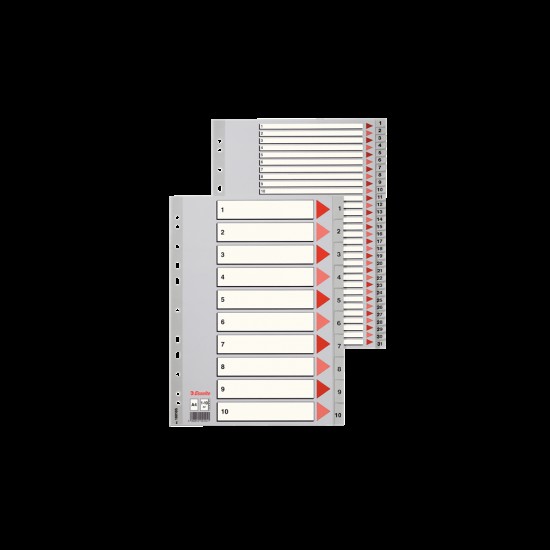 Separatoare Index Plastic 1-31 ESSELTE Separatoare Index Plastic 1-31 ESSELTE