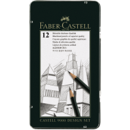 FABER-CASTELL SET 12 BUC CREION GRAFIT 9000