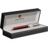 SHEAFFER 100 STILOU / TRANSLUCENT RED & BRUSHED CHROME NT