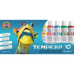 TEMPERA 10 CULORI KOH-I-NOOR