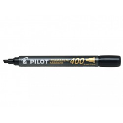 Marker permanent Pilot 400, varf tesit, negru