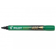 Marker permanent Pilot 400, varf tesit, Verde