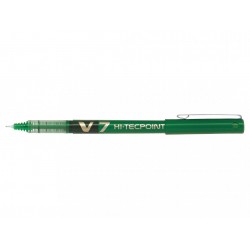 Roller Pilot V7 Hi-Tecpoint, 0.7 mm, Verde