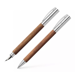 Set Cadou Stilou + Pix AMBITION WALNUT WOOD FABER-CASTELL