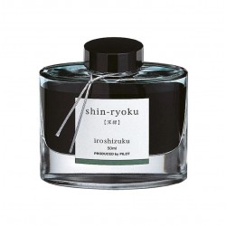 Cerneala Iroshizuku "Padure inverzita" Pilot 50 ml verde