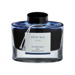 Cerneala Iroshizuku "Shiin-kai" Pilot 50 ml bleumarin