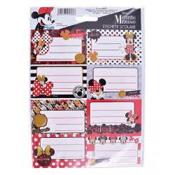 ETICHETE SCOLARE 40/SET MINNIE PIGNA