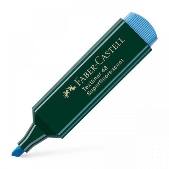 TEXTMARKER ALBASTRU 1548 FABER-CASTELL