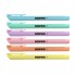 TEXTMARKER SET 6 PASTEL SLIM CUTIE PLASTIC KORES