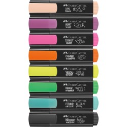 TEXTMARKER SET 8 GRAFFITI CUTIE CARTON FABER-CASTELL