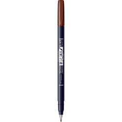 MARKER CALIGRAFIC FUDENOSUKE TOMBOW SMALL WRITING VIVID 31 BROWN / VIVID COLOR