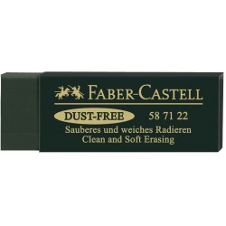 RADIERA ARTA DUST FREE 20 VERDE FABER-CASTELL